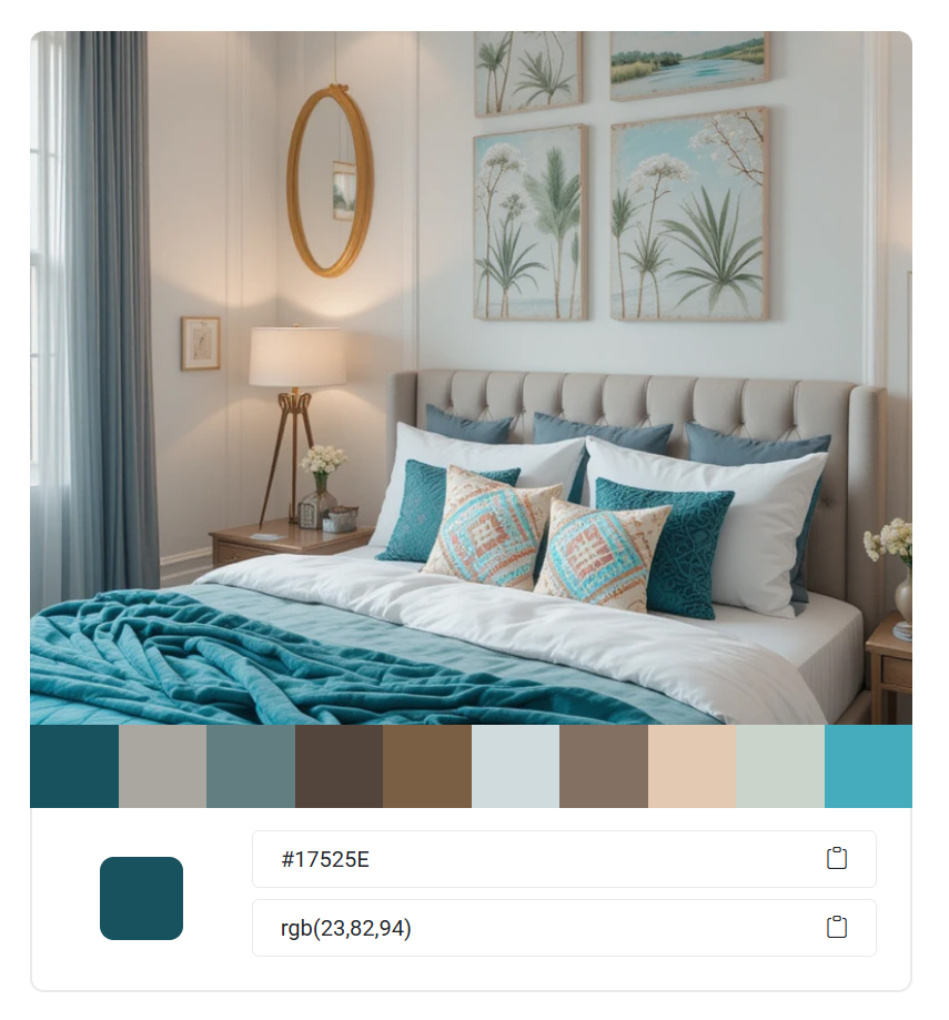 Extracted Color Palette Preview